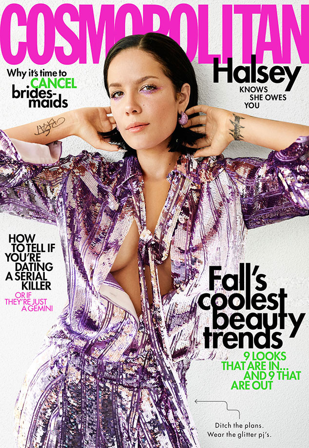 Halsey, Cosmopolitan, October 2019